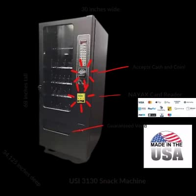 USI 3130 snack vending machine