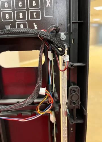 Vending machine repair service